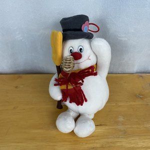 Vintage Stuffins Frosty The Snowman Beanbag Plush 1999 CVS 8 inch